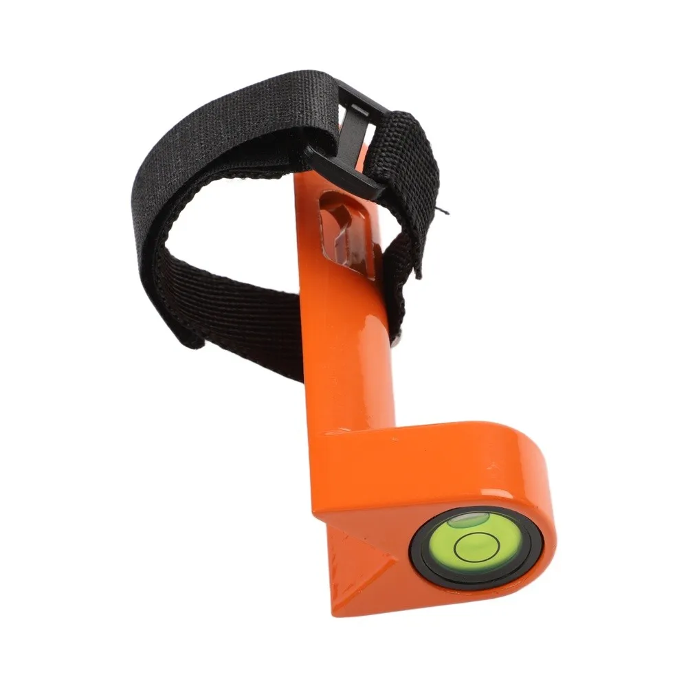 Die Cast Aluminum 90 Degree Level for Centering Poles Featuring Large Bubble Vial for Enhanced Visibility and Accuracy
