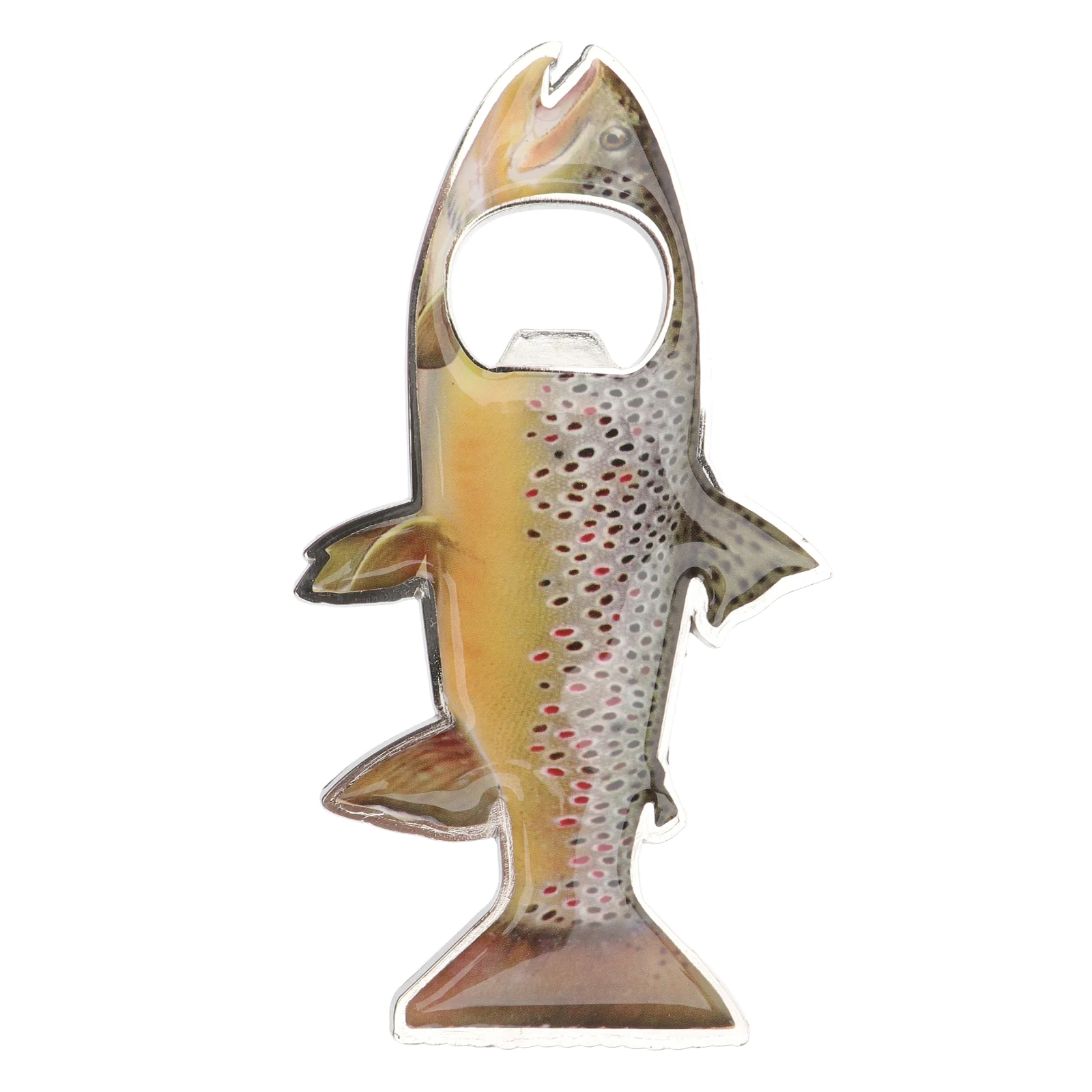 Can Opener Jar Magnets Key Chain Beer Bottle Cap Fridge Trout Miss Man Refrigerator