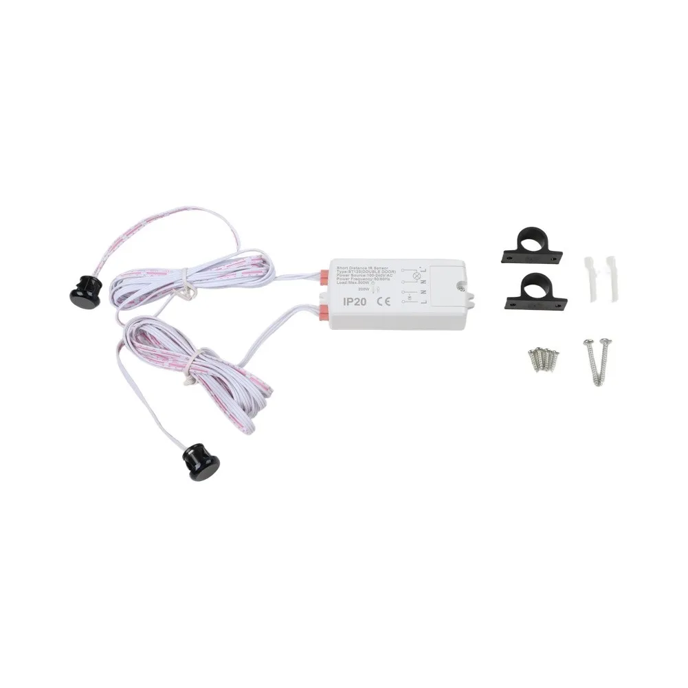 87.5*36*20mm Touch Sensor Compact Design for proximity Switch Switch Accessory Door Elegant White Finish 87.5*36*20mm