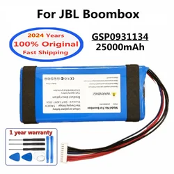 2024 lata 100% oryginalna bateria GSP 0931134   01 Do JBL Boombox 1 Boombox1 JEM3316 JEM3317 JEM3318 25000 mAh Bateria Baterie