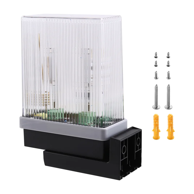 APPLIA-การป้องกันความปลอดภัย LED แฟลชกระพริบ Strobe ไฟเตือน 12 V-265 V AC DC ประตูโคมไฟ