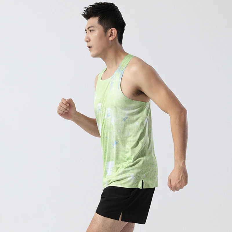 Adult Men Women Running Hiking Shirts Tight Gym Tank Top Fitness Marathon T-shirts Sport Exercise Basketball Vest Clothes B22 image 6