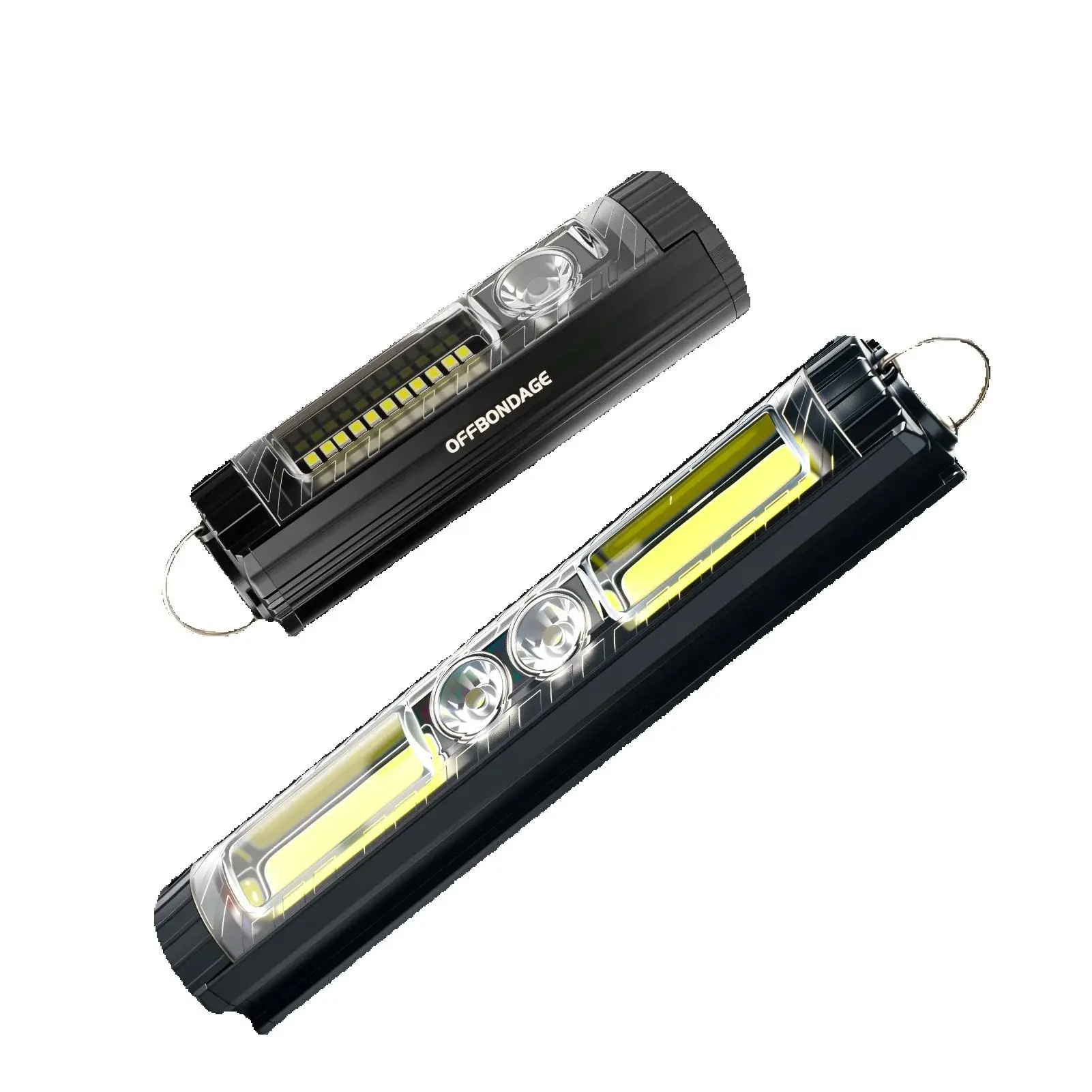AliExpress OFFBONDAGE 1700LM Bicycle Front Light MTB Bike Headlight Flashlight Waterproof USB Charging Cycling Rear Light Bike Accessories