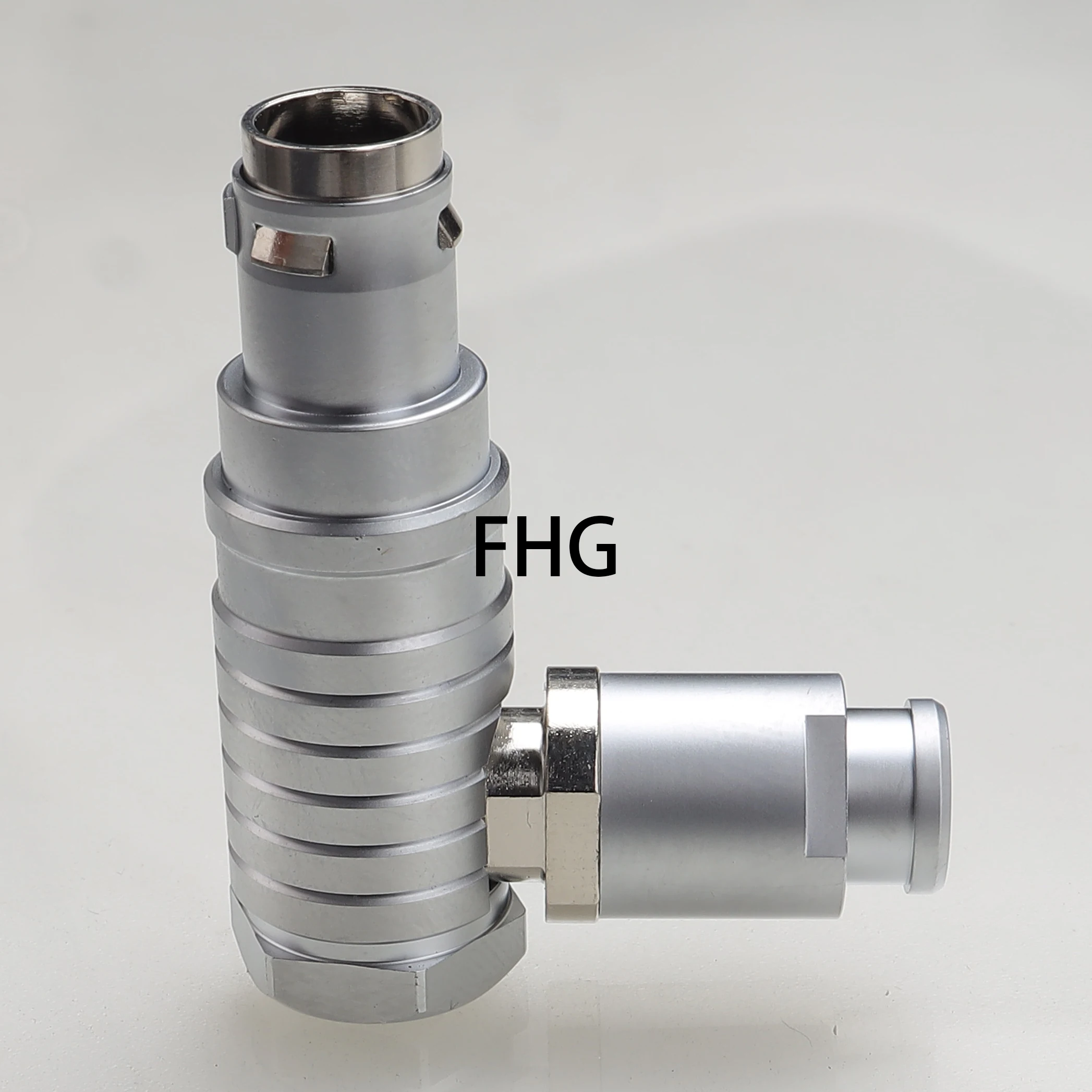 Metal aviation plug 2p 3p 4p 5p 6p 7p 8p 10p 12p 14p 16p FHG 1T Waterproof angled plug FHG Push-Pull Self-Locking Connector FHG