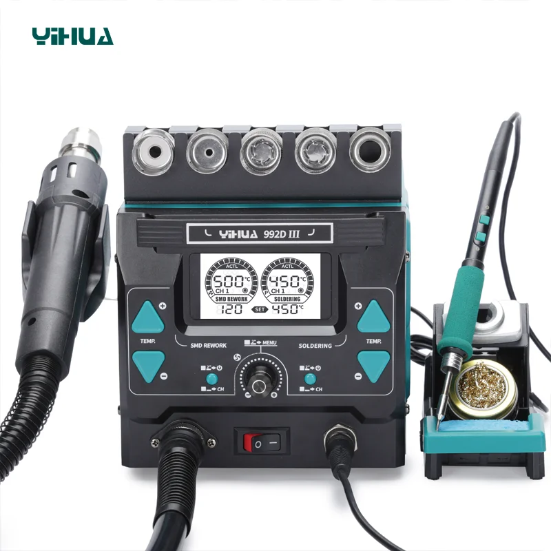 YIHUA 992D-III High Power Inte - đánh giá và giá C210 Precision Soldering Station