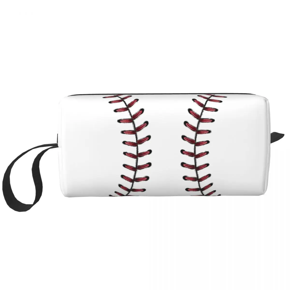 Softball Baseball Lace Cosmetic Bag Women Kawaii Big Capacity Makeup Case Beauty Storage Toiletry Bags