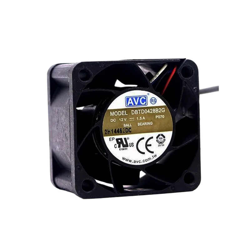 

НОВЫЙ ОРИГИНАЛЬНЫЙ DBTD0428B2G 12 В 1,5 А 4028 40*40*28 мм Охлаждающий ВЕНТИЛЯТОР РАДИАТОР