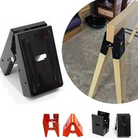 Sawhorse Brackets Carpentry Workbench Table Holder Support Clamp Hardware Connectors Woodworking Accessories DIY Tools