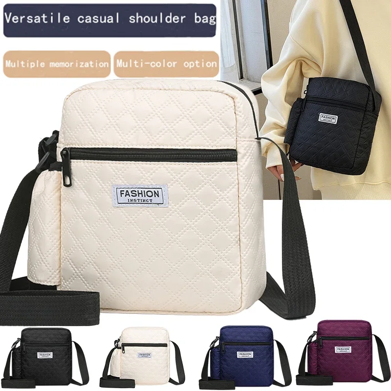 

Neutral style small crossbody bag for men and women shoulder strap for easy carrying during travel Good