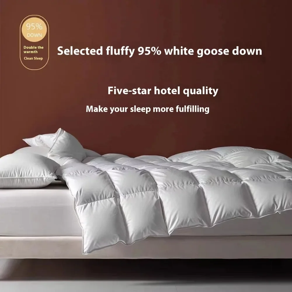 1PC Home Comforter Winter Quilted Blanket Down Duvet Quilt 100% Cotton Cover King Queen Blanket Size Twin Stitch Одеяло 이불 이불