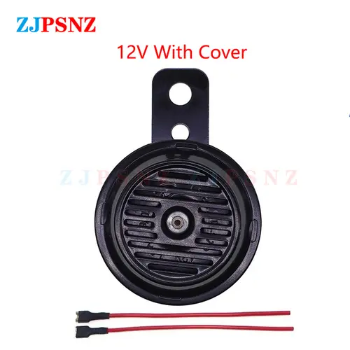 Universal Scooter Horn 6V 12V 24V 36V 48V 60V 72V E-Bikes Motorcycle Electric Horn Kits 110db Waterproof Round Loud Horn Speaker - Image 13