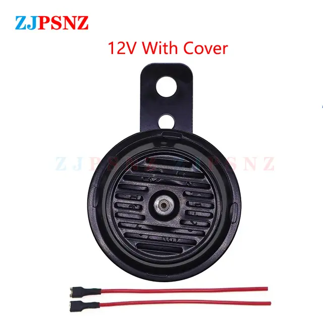 Universal Scooter Horn 6V 12V 24V 36V 48V 60V 72V E-Bikes Motorcycle Electric Horn Kits 110db Waterproof Round Loud Horn Speaker - Image 13