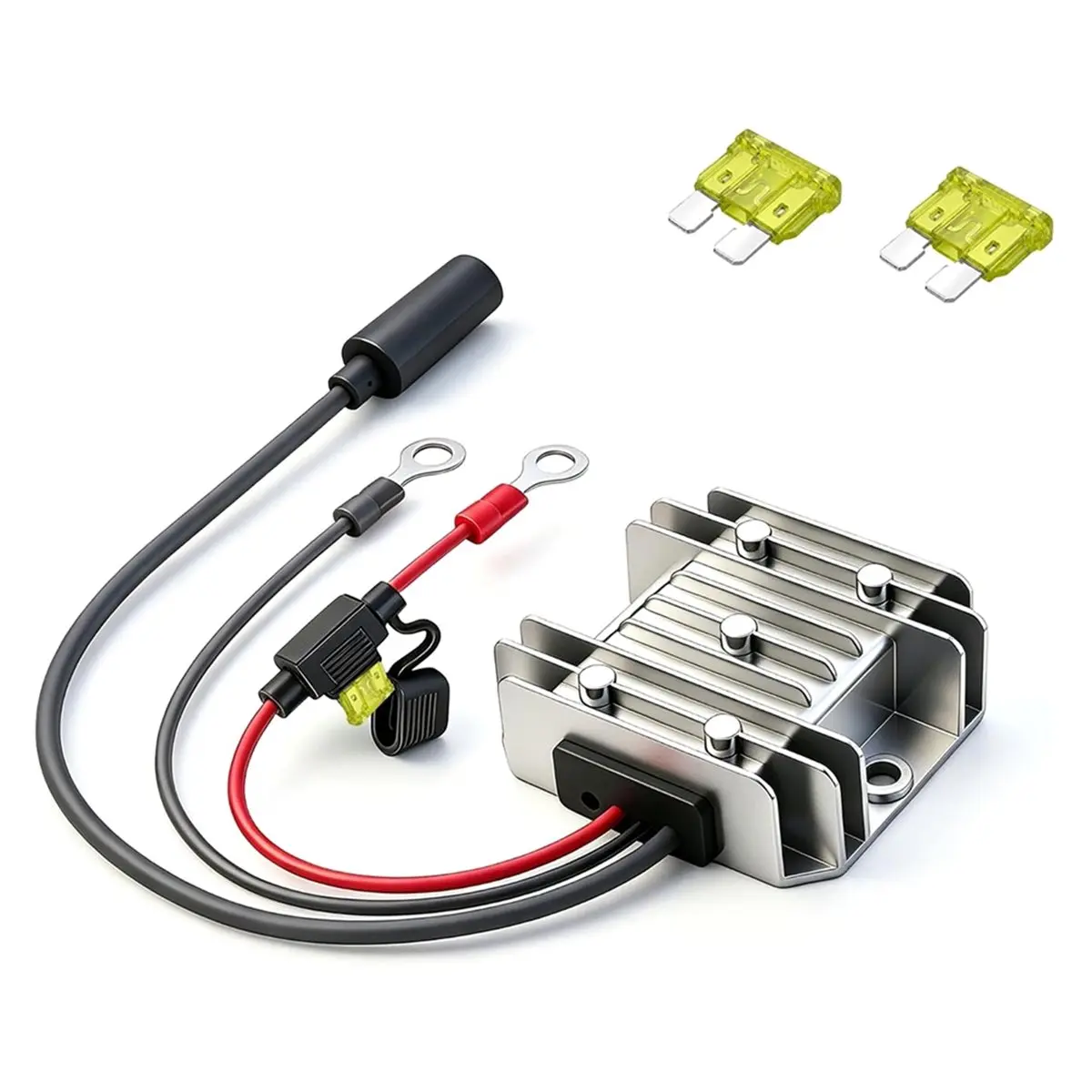 12V/24V to 30V 3.5A DC to Step for UP Converter Boost Regulator for Marine, Truck, Outdoor