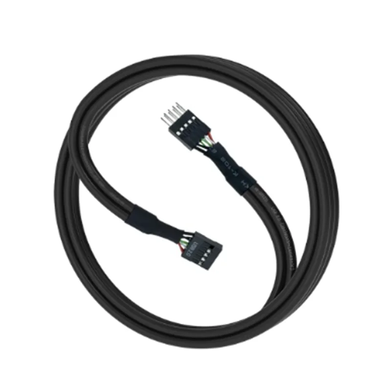 0.3m 0.5m Computer Motherboard 9Pin DuPont 2.54mm USB 2.0 male female Expansion DuPont Data Cable 50cm PC DIY Cable Extension