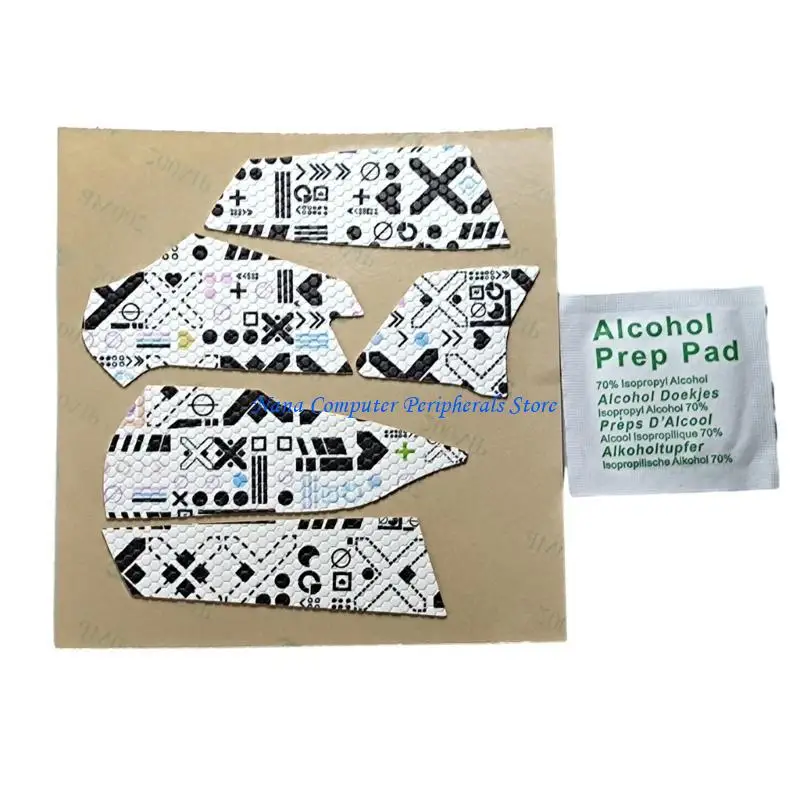 f68cプロフェッショナルマウスグリップテープG502x非スリップ用の非フェディングマウスステッカー