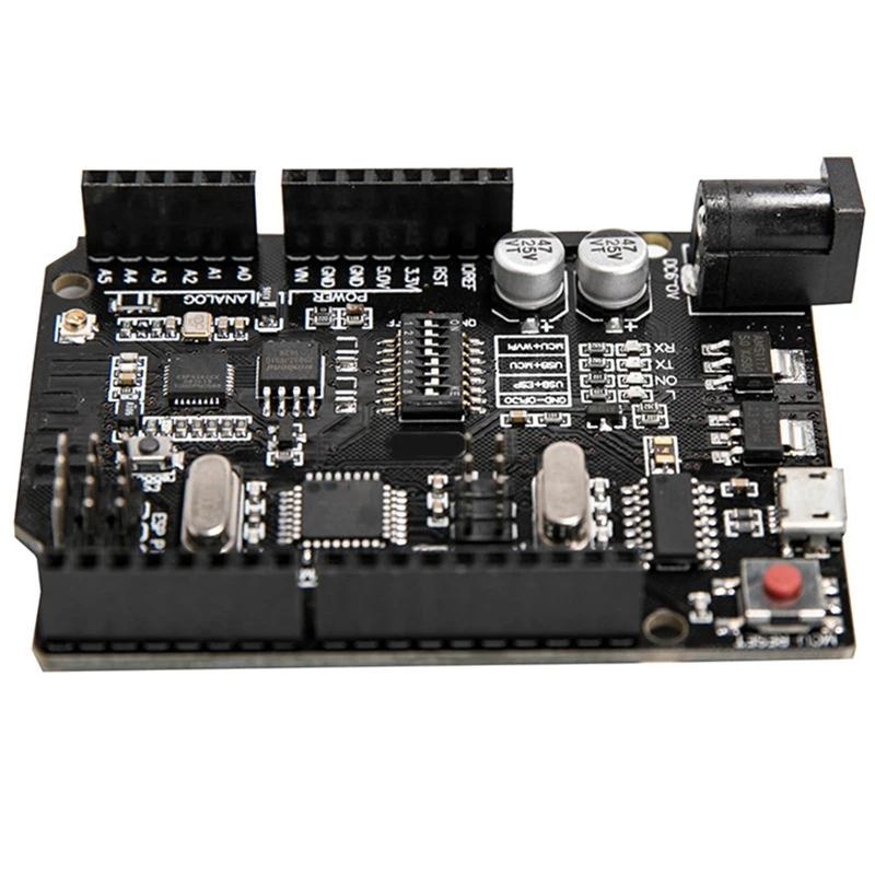 Placa do desenvolvimento apropriado para acessórios eletrônicos do conjunto, WiFi, Unor3, Atmega328p Esp8266, memória de 32Mb, USB-TTL, Ch340g