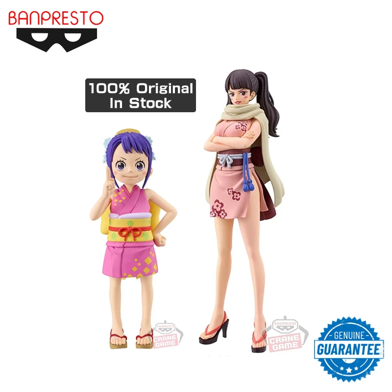 

Genuine Original Banpresto DXF 12CM Anime One Piece The Grandline Series Kurozumi Tama Shinobu Collectible Figure Model Toys