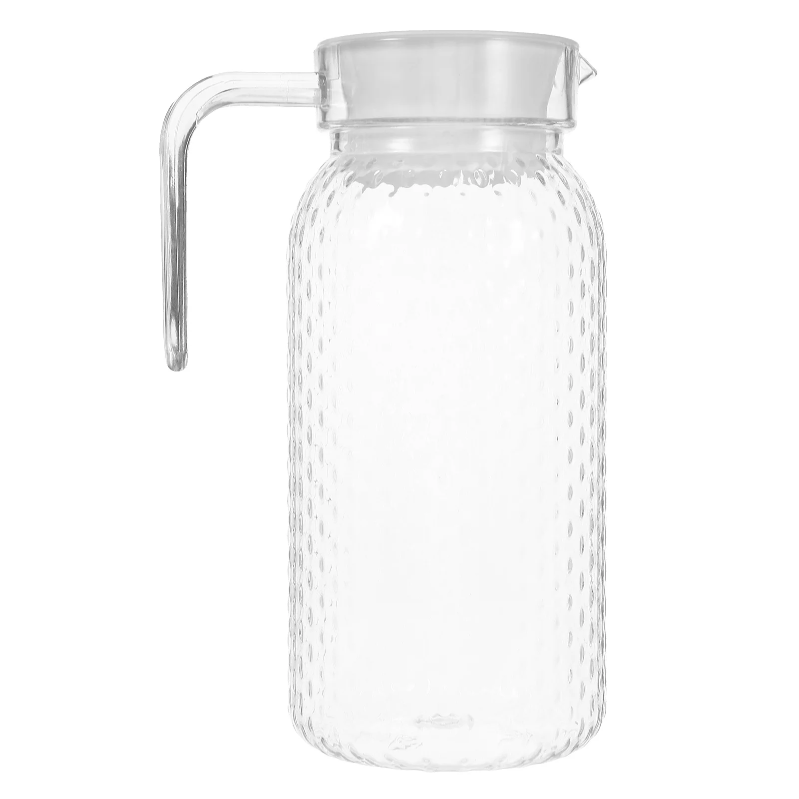 

Cold Water Pitcher 2L Clear Acrylic Beverage Jug With Lid For Juice Tea Milk Storage Refrigerator Safe Easy Clean Kitchen