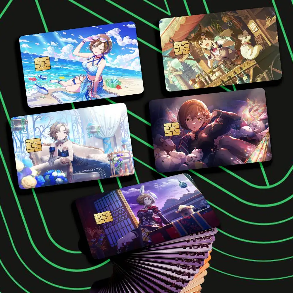 Mesmerizer M-MEIKO-S Official Art Card Stickers for Bank Access Protective Waterproof Film Cover Sticker Gift