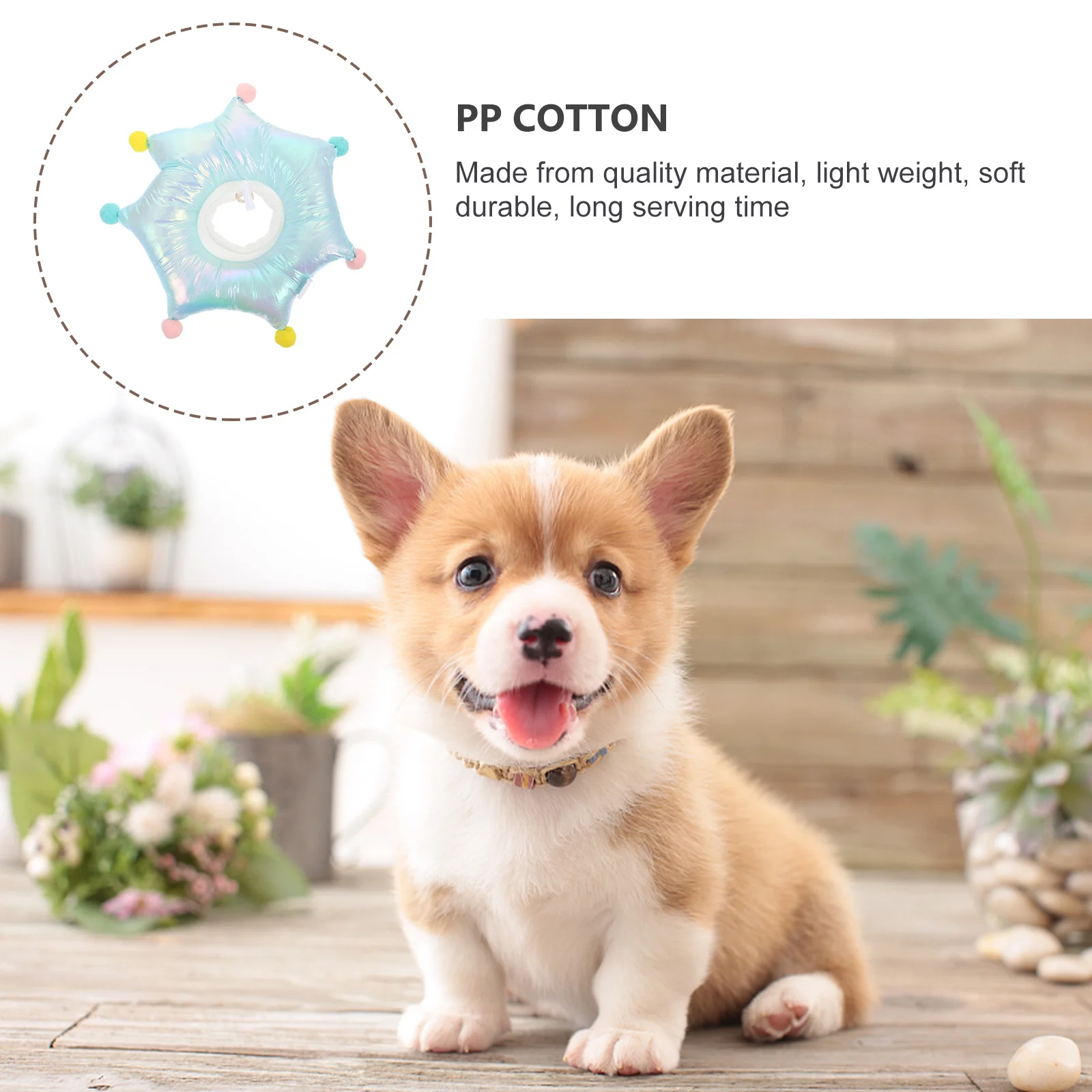 

Cute Pet Collar Puppy Collars Whelping Fabric Pearl Cloth Small Cat Protective