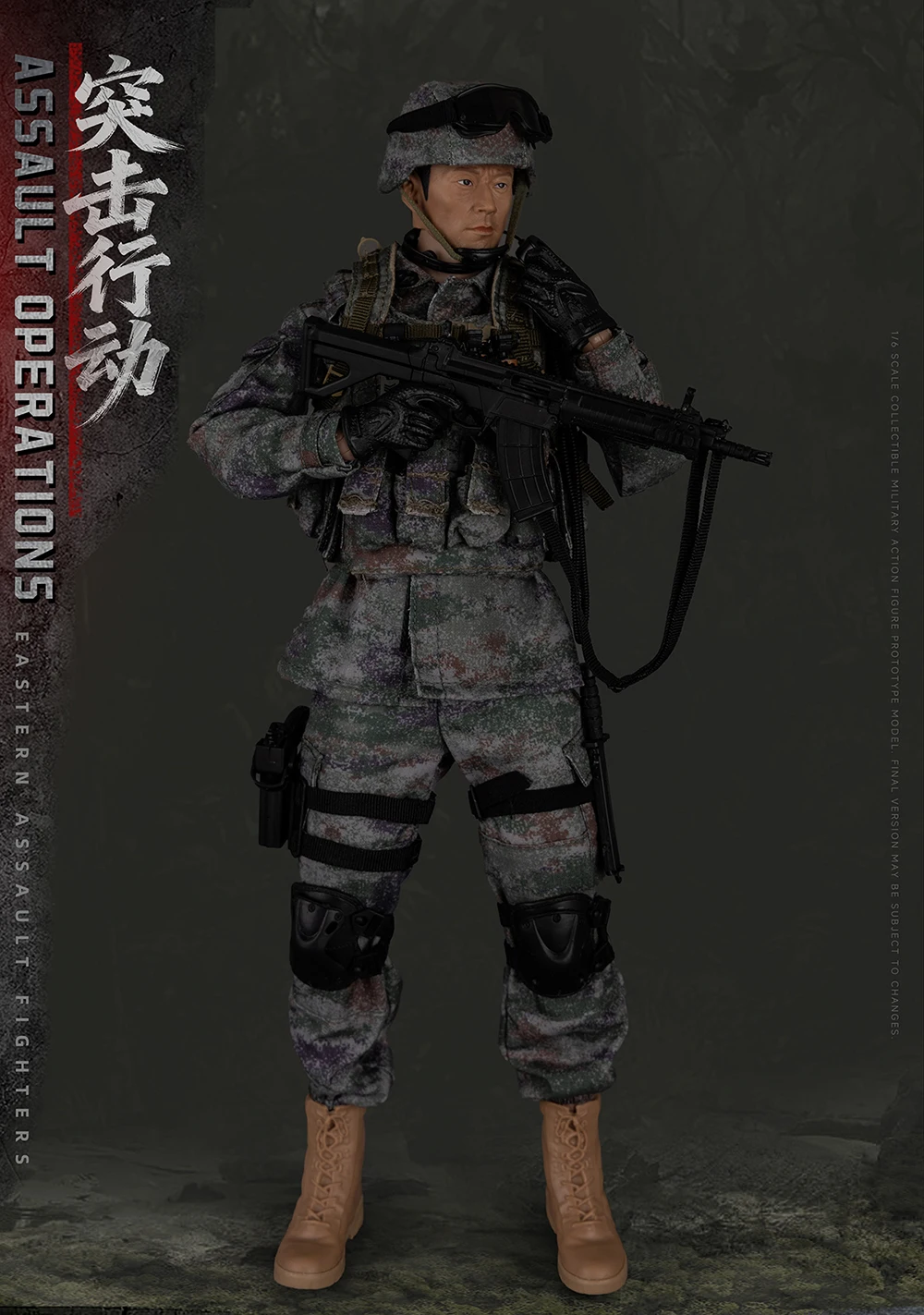 ViiKONDO-Figurine d'Action Alberoise PLA KSJY 1/6 JEU, Modèle de Soldat, Combattant de l'Est, Armée, Homme, Mur de Fer, 12 en Effet, Jouet Complet, 23003