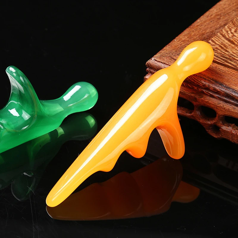 

1Pcs Massage Stick Trigger Point Foot Acupoint Massager Hand Foot Body Reflexology Massage Tool Gua Sha Tools Meridian Massage