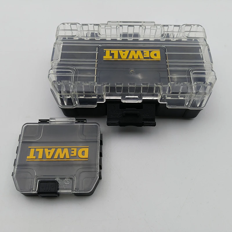 DEWALT Black Medium & Small Tough*2 Case TSTAK Compact 148*85*40MM 74*67*17MM Mini Tool Accessory Storage Box