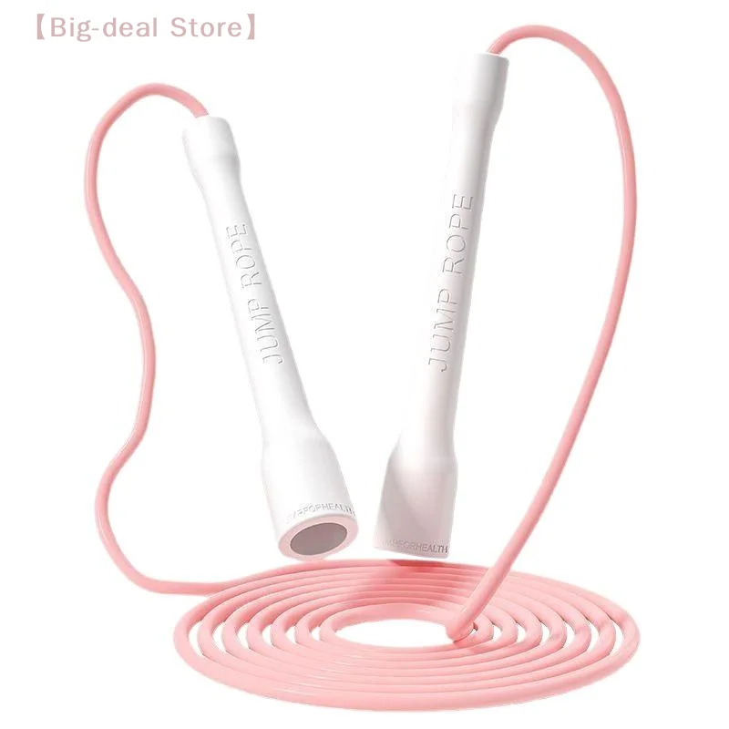 【M】6-mm-Speed-Springseil aus massivem PVC mit verstellbarem Längenverschluss für Fitness und Cardio zu Hause, müheloses Springen