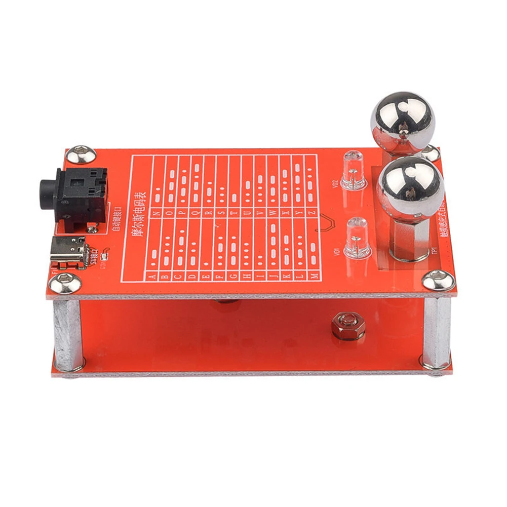 3.5mm Audio Output Touch Keypad for CW Code Keying with DC 5V Power Support in DIY Radio Projects and Technical Workshops