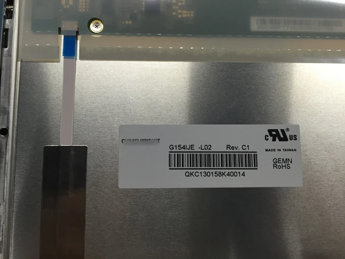 Chimei INNOLUX 15.4inch G154IJE-L02 New A+ 1280*800 WXGA LVDS Industrial LCD Panel