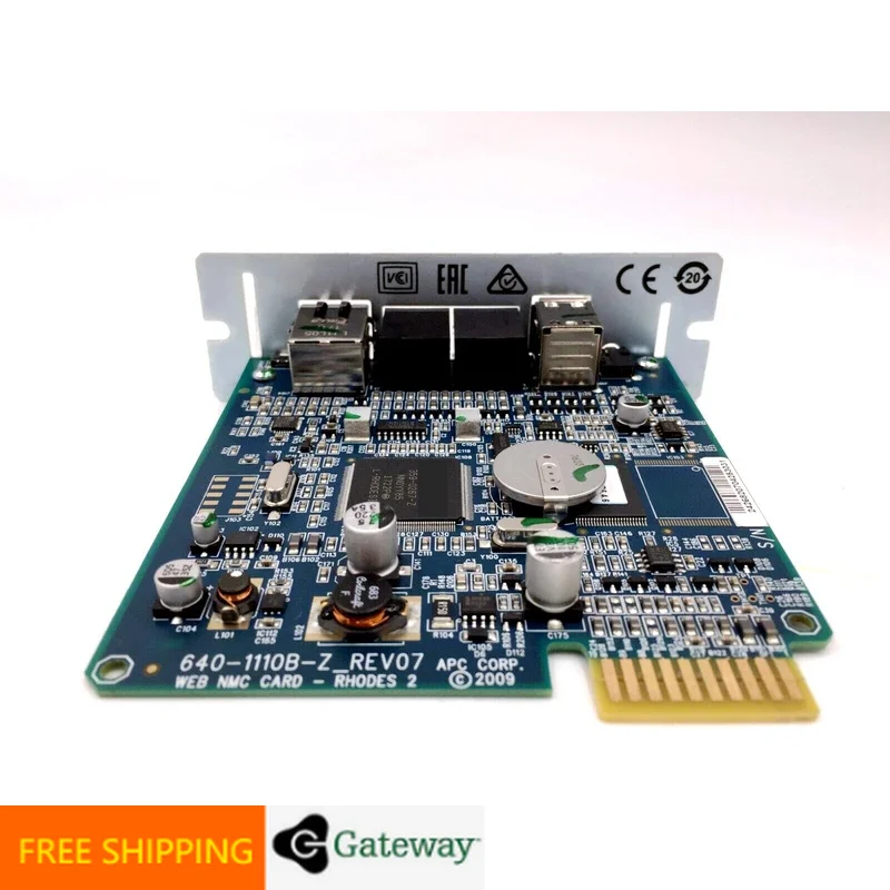 

A+AP9631 For APC Schneider UPS Network Management Card 2 Environmental Monitoring