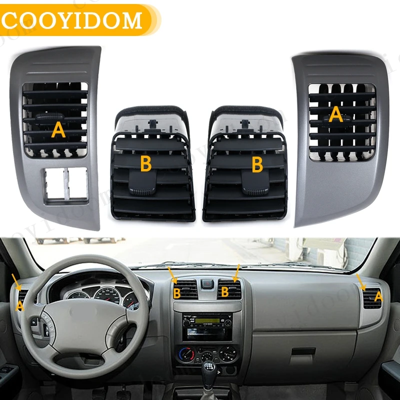 Wylot wentylacji klimatyzacji Deska rozdzielcza klimatyzatora dla Great Wall Wingle 3/5 Panel ramy płytowej dla Isuzu D-Max MU-X Chevrolet