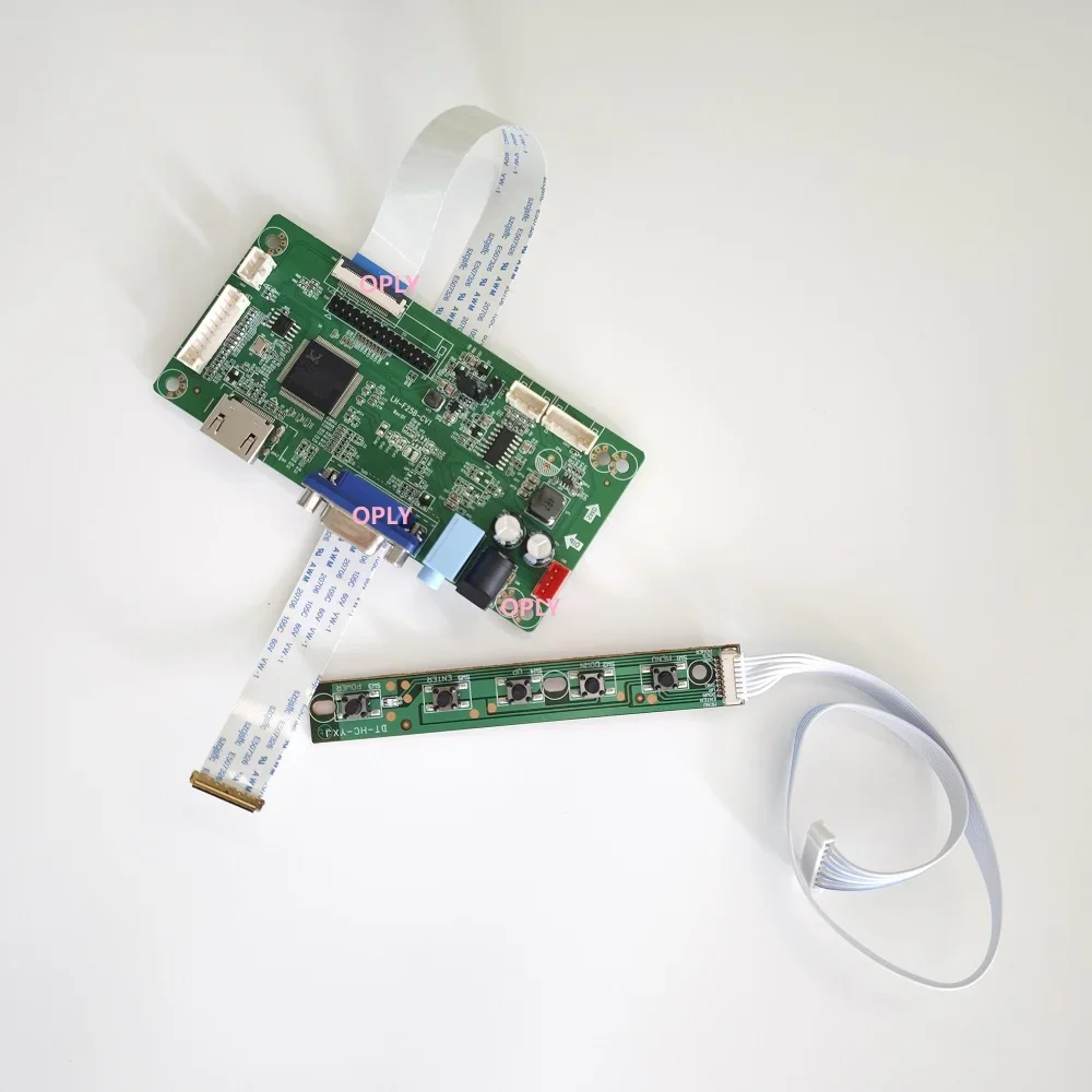 

For B156XTN03.5 B156XTN03.1 B156XTN03.3 15.6" 1366×768 LED screen Kit EDP controller board HDMI-Compatible VGA Audio