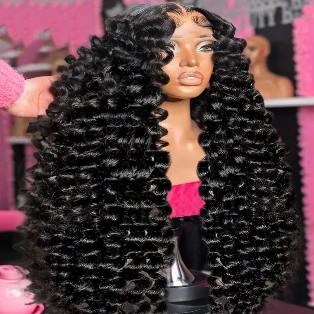 Pelucas de Cabello Humano con Frente de Encaje de Onda Profunda, Pre-Arrancadas con Cabello de Bebé, Densidad 250, 13x6 13x4, Pelucas Frontales de Encaje Transparente