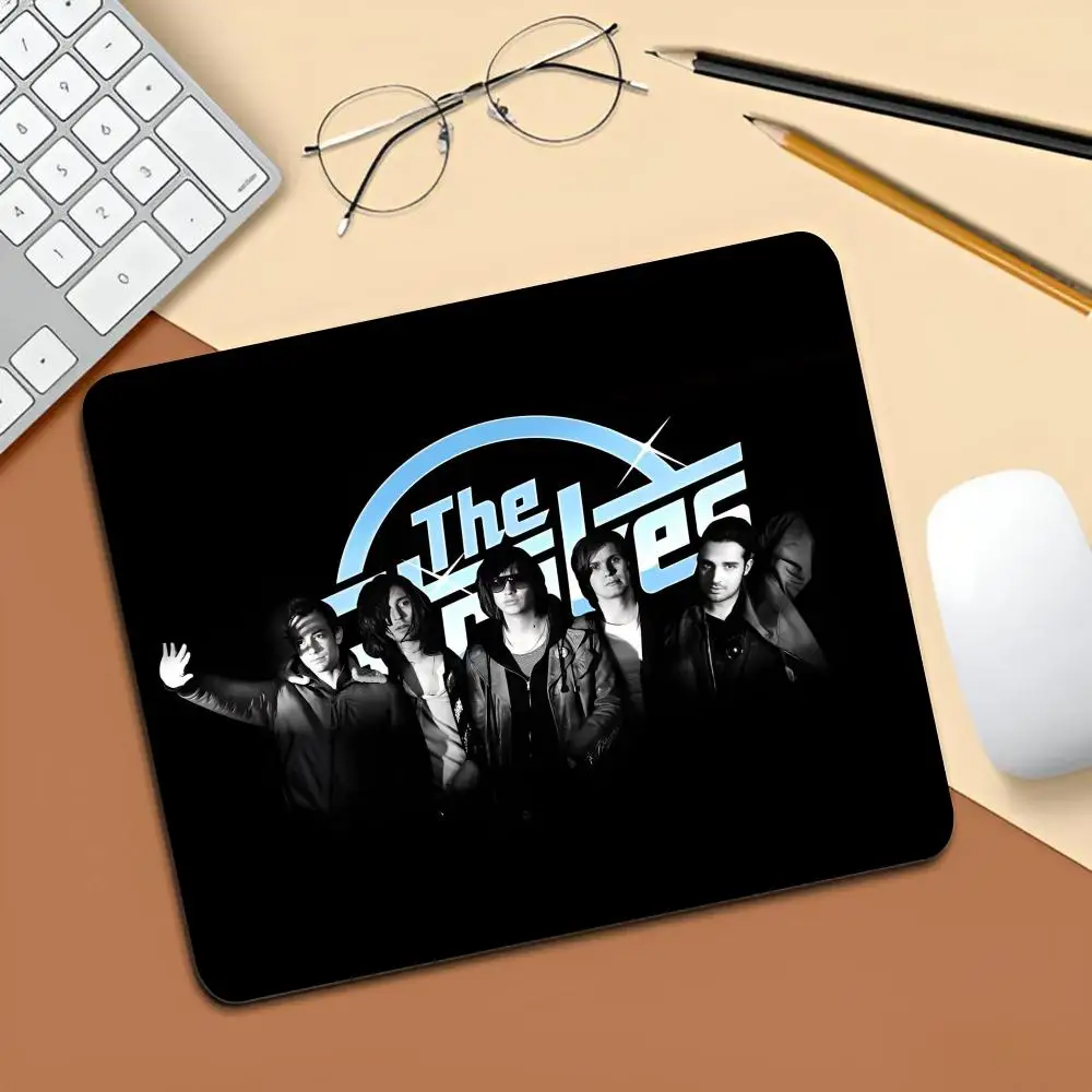 Band The S-strokes Mouse Pad Gaming Laptops Keyboard Mat Deskmat Pc Accessories Desk Protector Mousepad Gamer Mats Anime Mause P