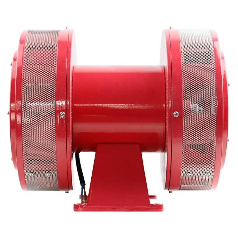 MS-790 AC 110V 220V 180db Double Electric Motor Driven Air Raid Siren Metal Horn Double Industry Boat Alarm