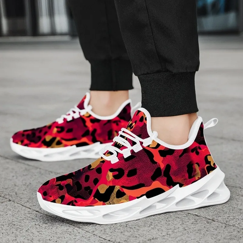 

YRZL Men Athletic Shoes Lightweight Walking Sneakers Non Slip Gym Training Shoes Comfortable Sports Shoes for Men Casual Wear