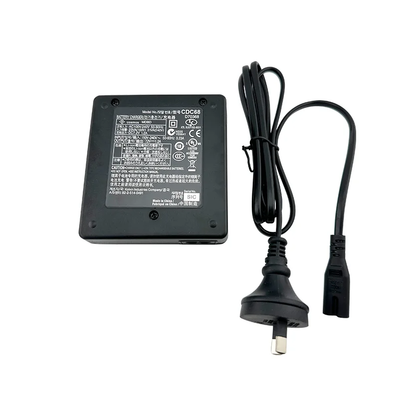 CDC68 Dual Charger For Sok BDC46 BDC58 BDC70 Battery For SET/FX /CX /SX/ DX /ES/ PS/OS Total Stations Surveying EU US Plug