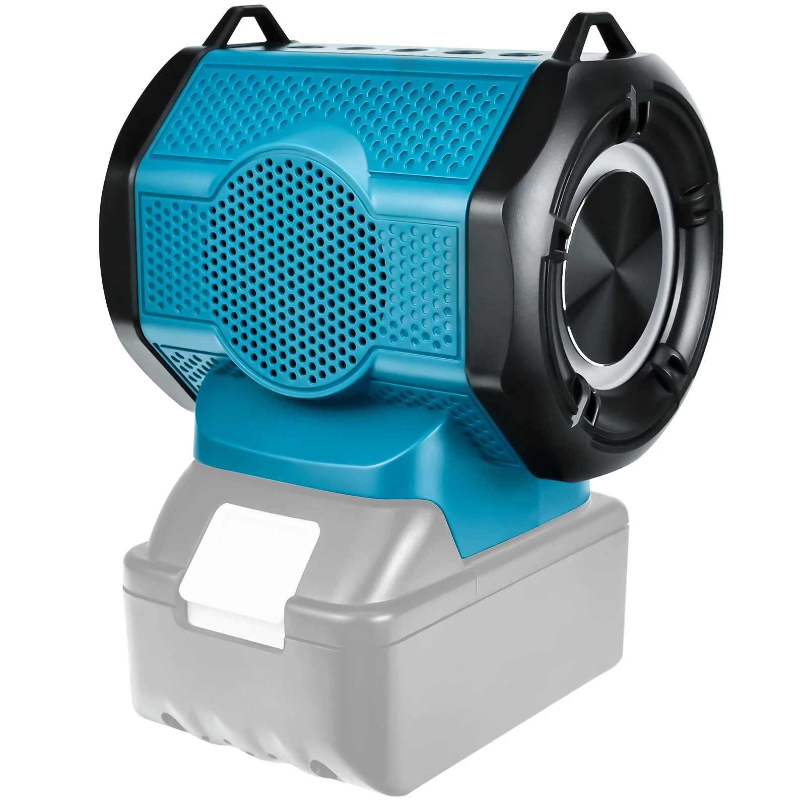 Portable Speaker for Makita Battery with USB Type-C Port Bluetooth-compatible Loudspeaker for Jobsite Camping Party (No Battery)