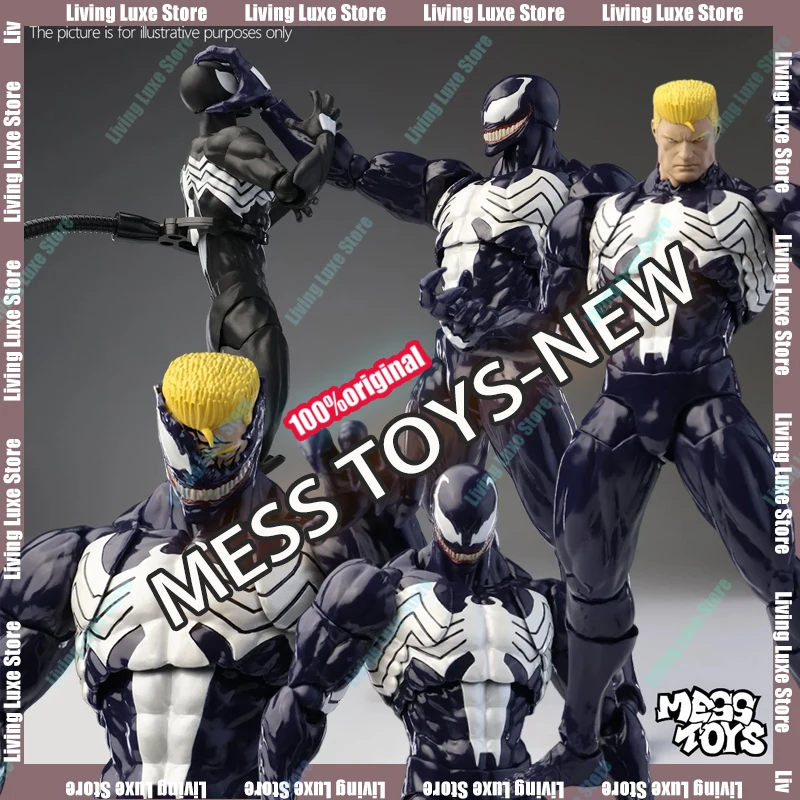 

HOT Mess Toys Venom Lethal Neighbor Anime Action Figure Eddie Black Spider Man Spider-Man Figurine Model Statue Gift Toys