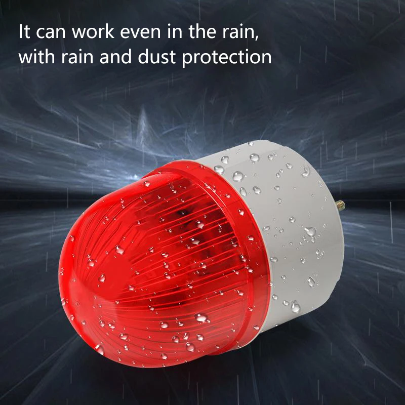 Pioneer Detect Small sound and light alarm 220V, 24V, 12V rotating warning light, flashing alarm light LTE-2071J