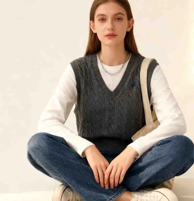 

Vests Waistcoats Thin Womens Vest Knit Winter Velvet Lined Quilted Hooded Anti-Freezing Thickened Drawstring Full-Zip Windproof