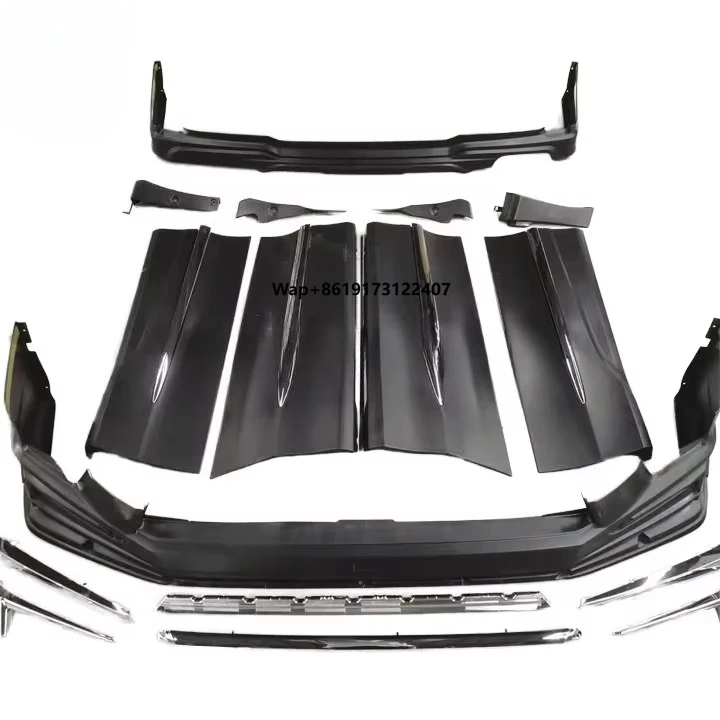 

PP Front Rear Bumper Body Kit for 90 Front Splitter Rear Diffuser Side Skirts Rear Wing Fender Flares Wide Bodykit