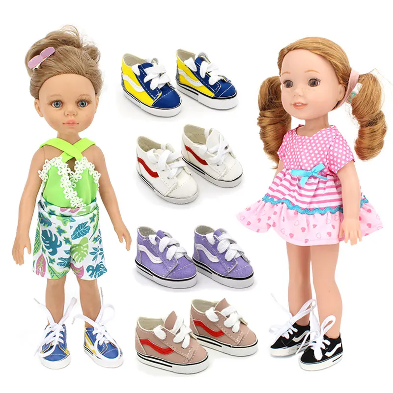 

Cute Sneakers Fit For 13Inch 32cm Paola Reina Doll & 14inch Wellie Wisher, Dolls Accessories