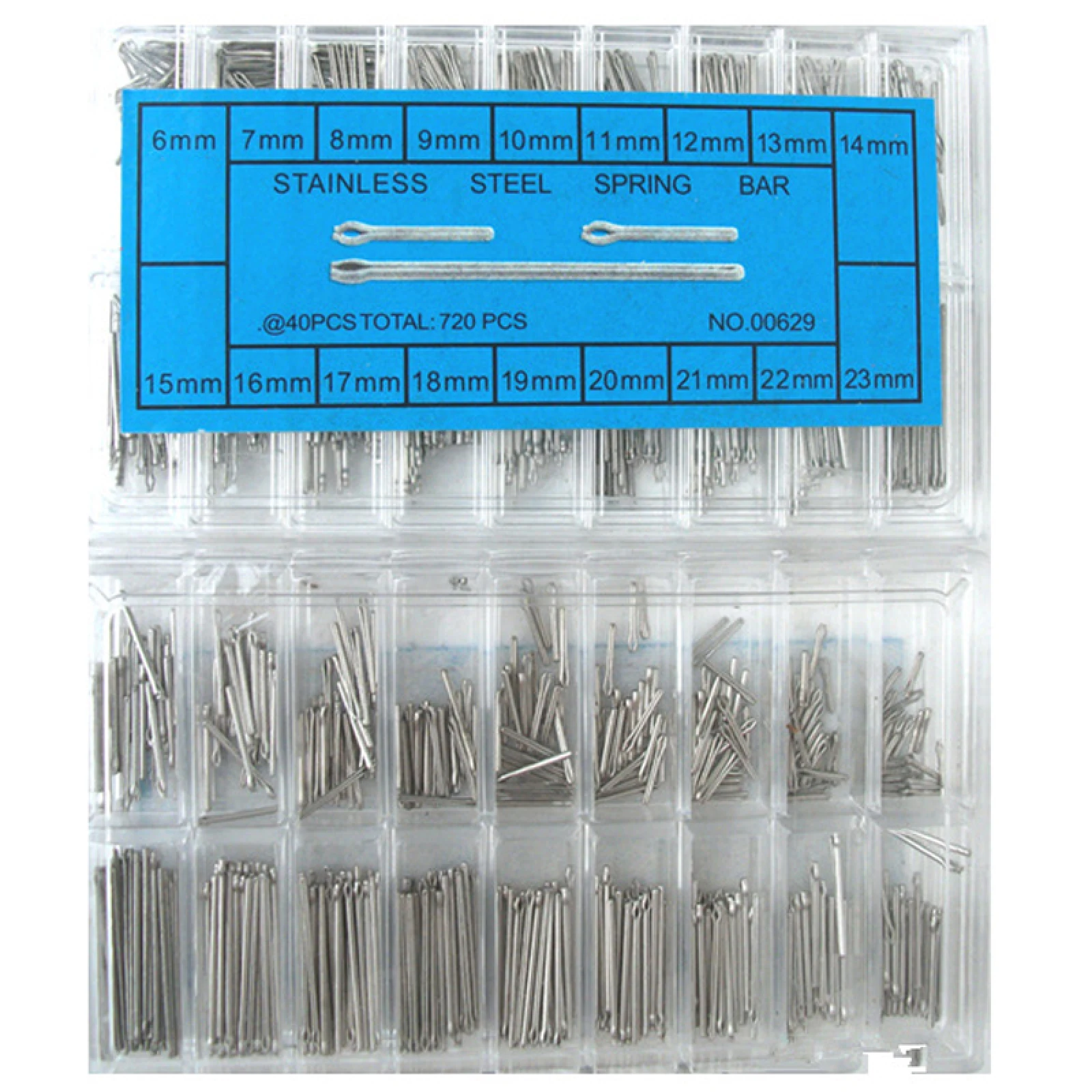360pcs Watch Repair Tools Watch Band Split Pins With Box Stainless Steel Watch Bracelet Strap Link Pins Cotter Bar Assortment