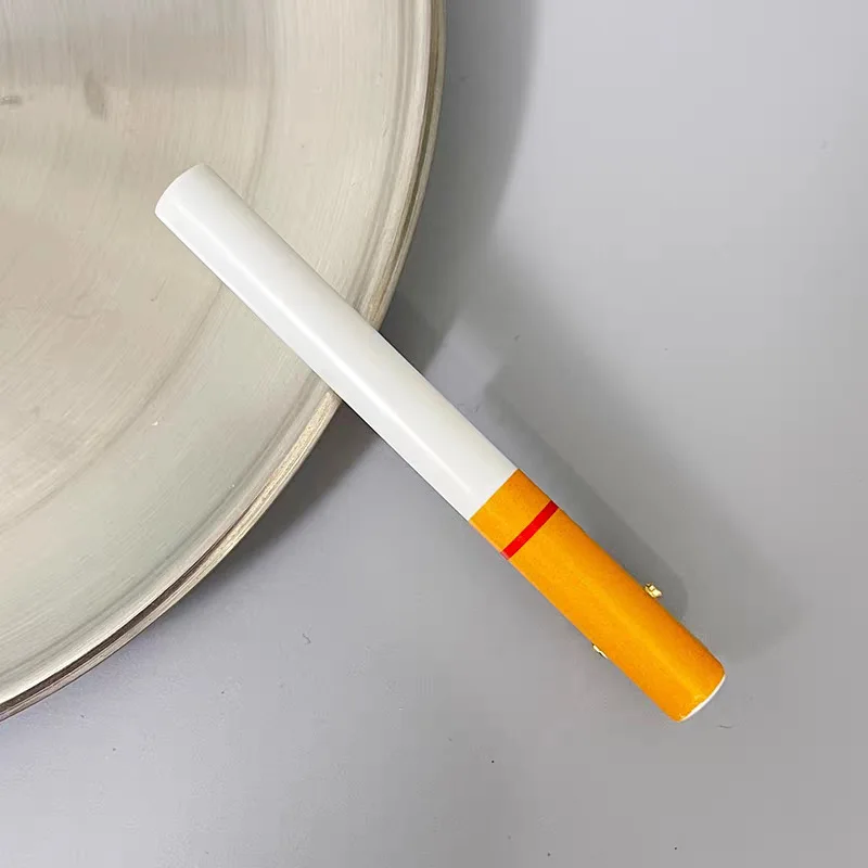 1 Pair Fake Cigarette Hair Clip Innovative and Fashionable Party Role-playing Clothing Hair Accessories