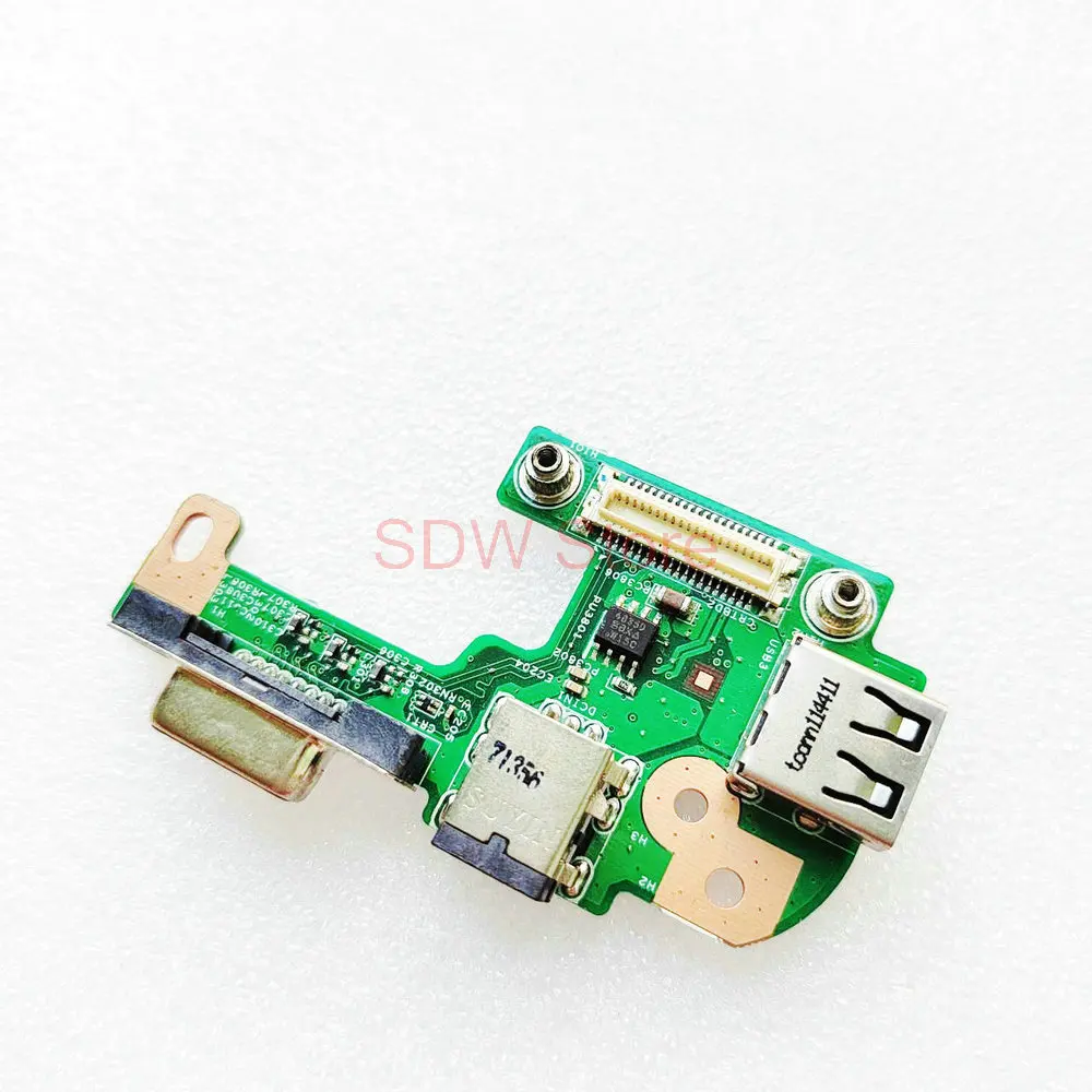 10808-1 For Dell Inspiron N5110 V3550 Laptop Notebook DC Power Board VGA USB Board Small Board 48.4IF05.011