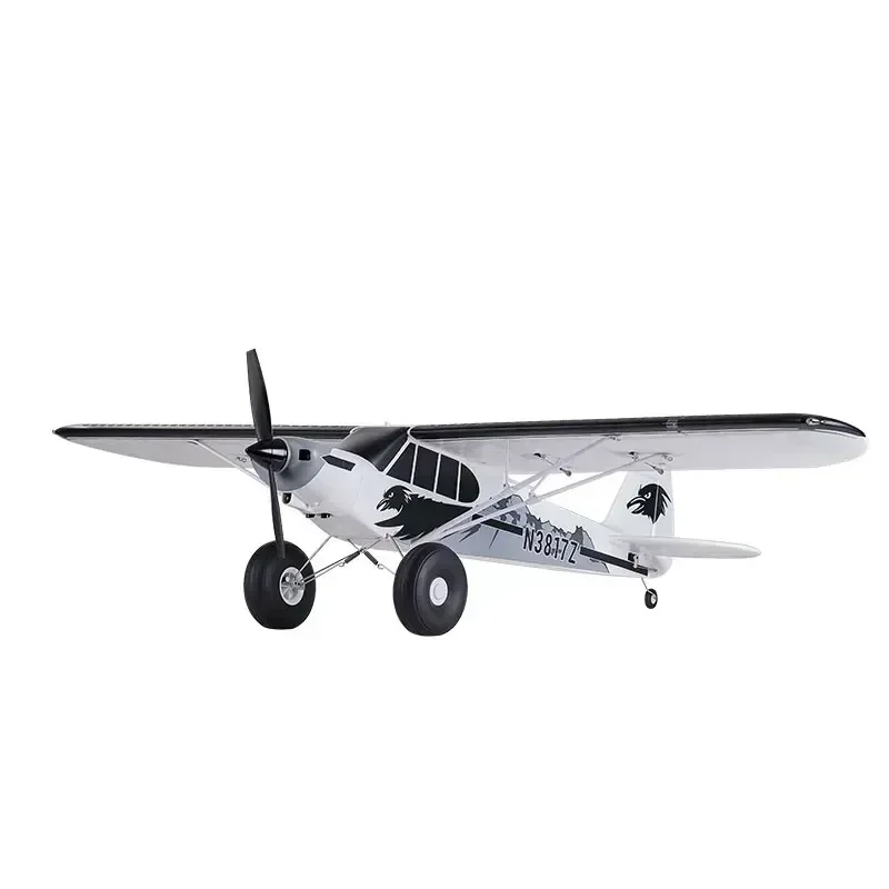 New Rc Airplane Pa18 1300mm Remote Control Model Plane J3 Piper Super Cub Pnp Rtf Trainer Electric Aircraft Outdoor Sports Gifts