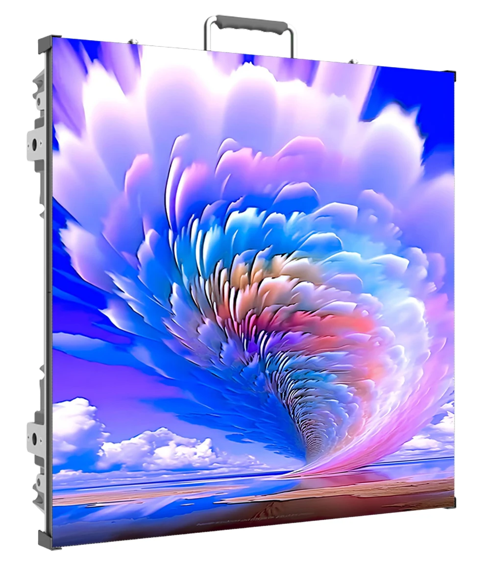 Full Color Indoor LED Rental Display Panel 500x500mm P3.91 for Stage Background Traffic Cinema Advertising