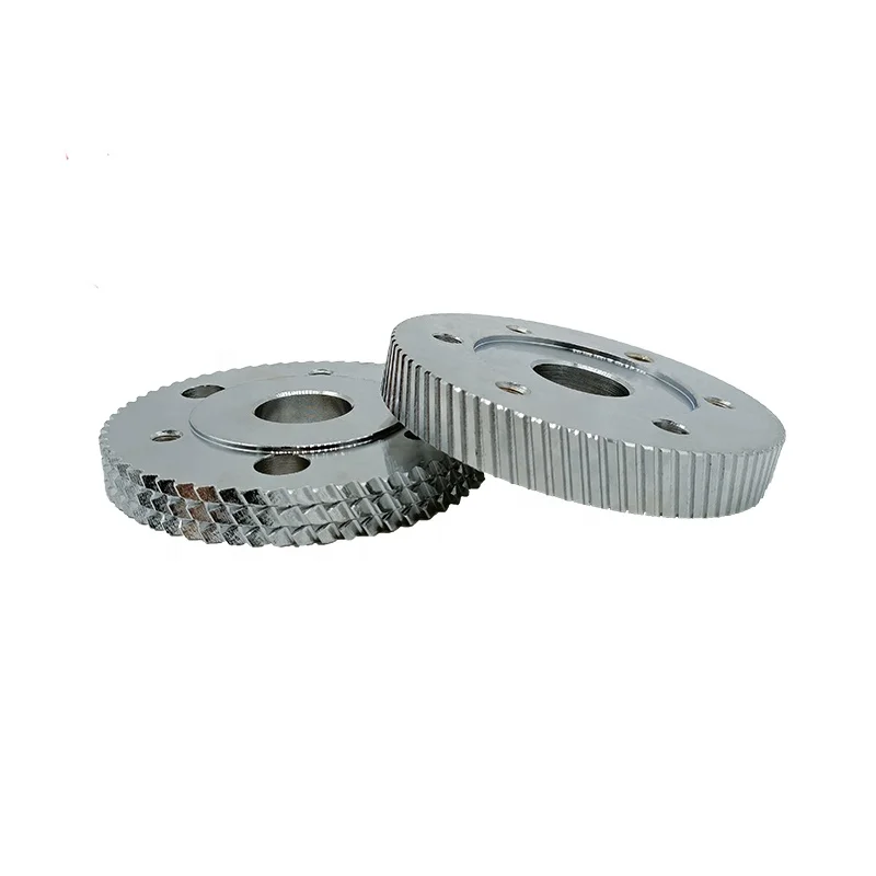 140X35X21mm/140X35X18mm Woodworking machinery parts Six-hole steel wheel for CNC four-sided molding machine planner